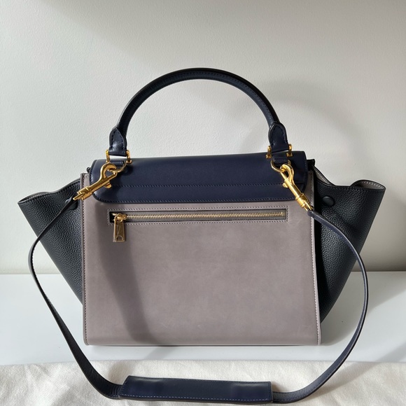Celine Tri-colour Trapeze bag - Picture 3 of 11